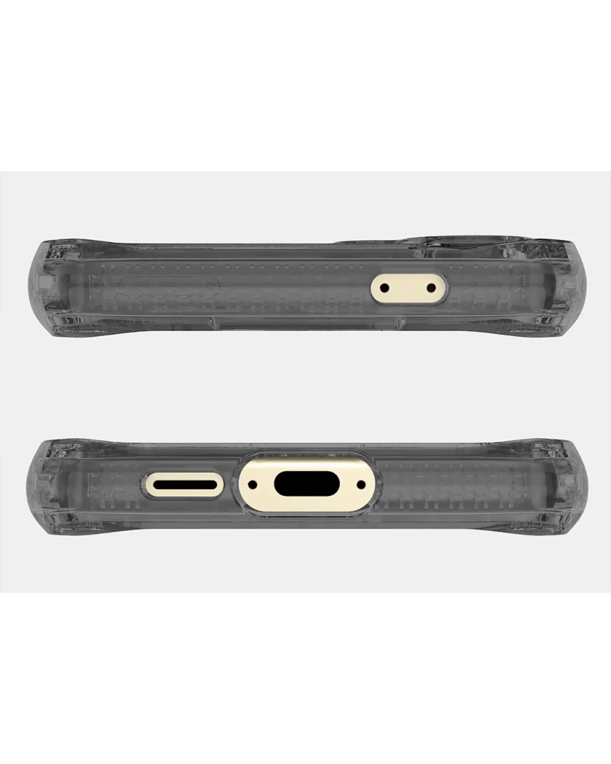 Itskins Spectrumclear_R Valbestendig Telefoonhoesje Samsung Galaxy S24 Fe 5G Smoke