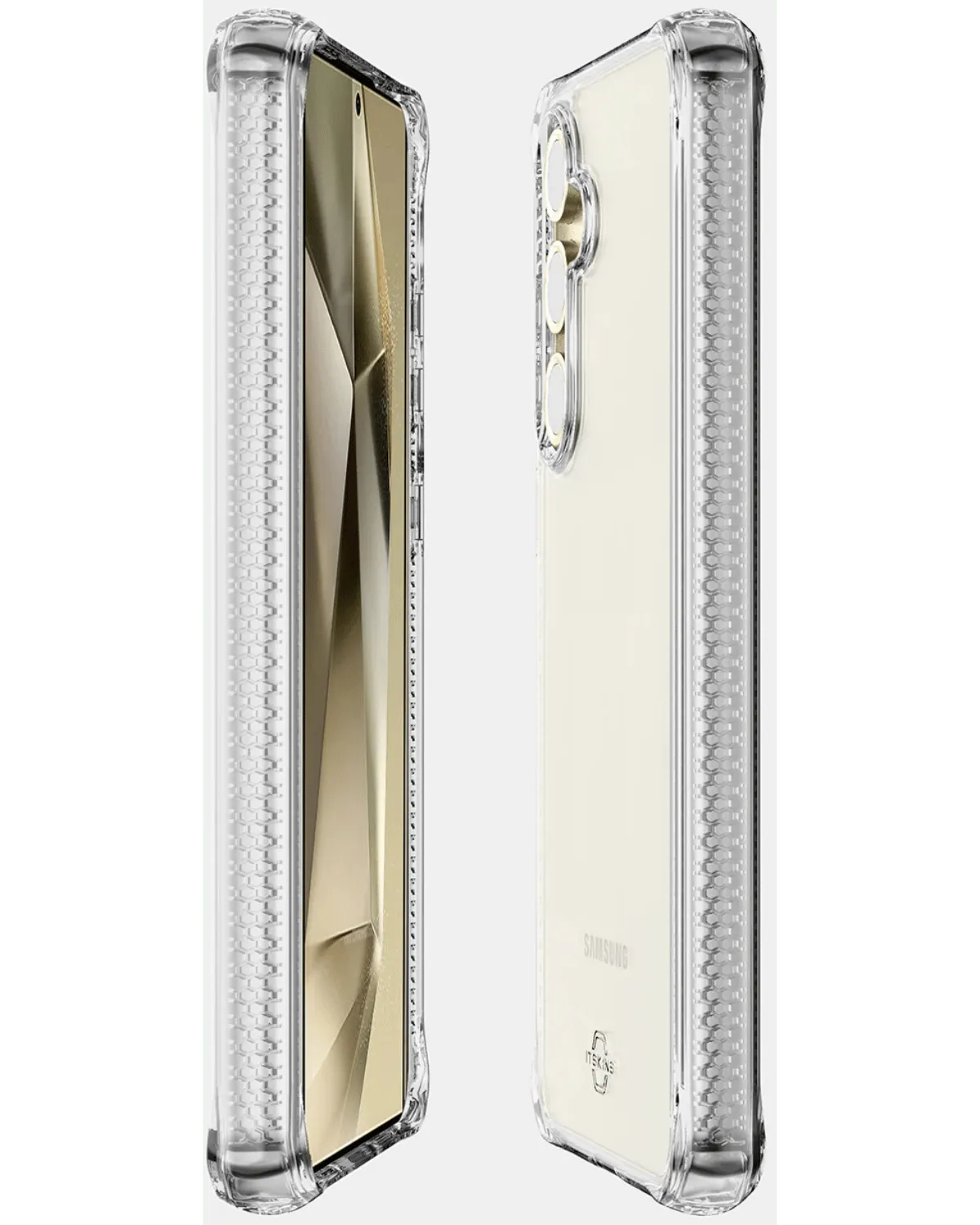 Itskins Spectrumclear_R Valbestendig Telefoonhoesje Samsung Galaxy S24 Fe 5G Transparant