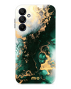 Mio By Mobilize Mio Green Marble Magsafe Compatibel Telefoonhoesje Samsung A15 4G-5G Groen