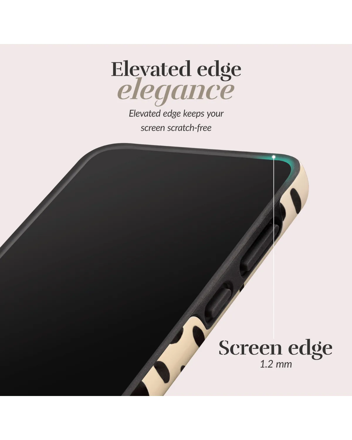 Mio By Mobilize Mio Spots Magsafe Compatibel Telefoonhoesje Samsung A35 5G Zwart Bruin