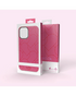 Mio By Mobilize Wild Hearts telefoonhoes voor Samsung S25 5G in roze, gepresenteerd in stijlvolle verpakkingsdoos.