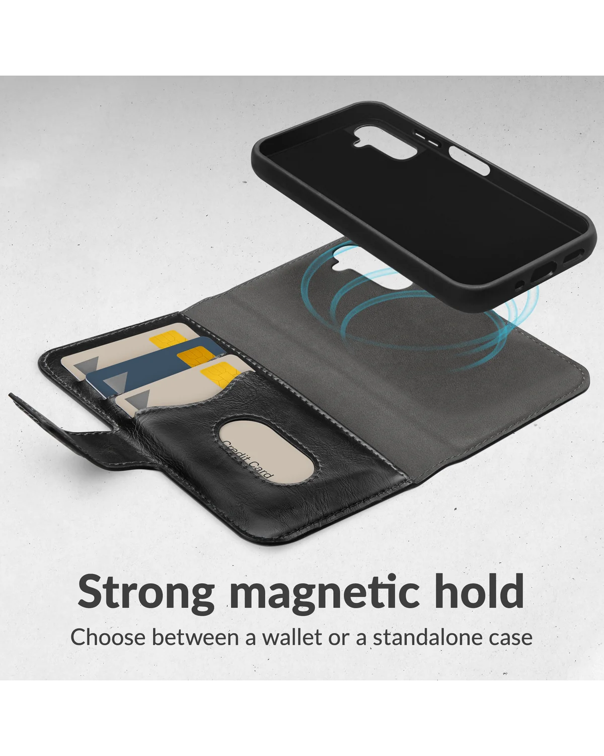 Mobilize 2In1 Magsafe Compatibel Telefoonhoesje Samsung Galaxy A16 4G-5G Zwart