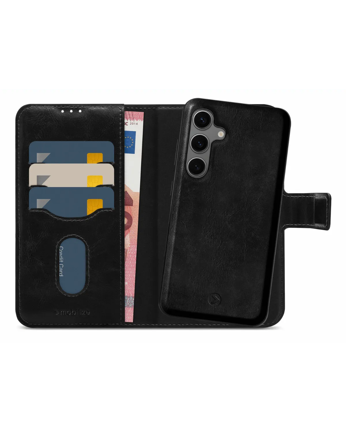 Magnetische binnenhoes van het Mobilize 2In1 hoesje, uitneembaar voor flexibele gebruiksmogelijkheden en MagSafe-compatibiliteit.