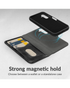 Mobilize 2-in-1 hoesje met sterke magnetische bevestiging, los te gebruiken als wallet of standalone case.