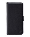 Zwarte Mobilize Classic Gelly Wallet Book Case voor Samsung Galaxy S24 Ultra 5G, volledig gesloten hoes.