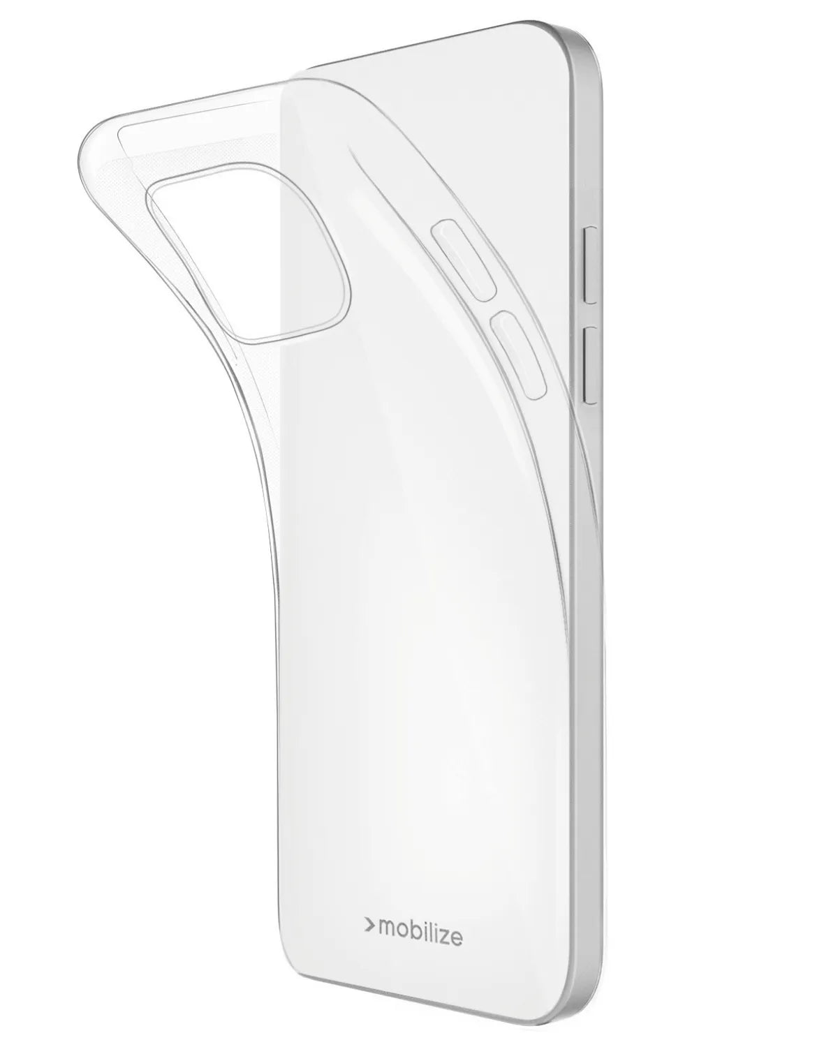 Flexibele transparante Mobilize Gelly Case, ontworpen voor optimale bescherming van Samsung Galaxy S24 FE 5G.