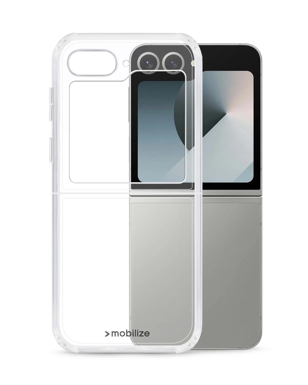 Mobilize-Gelly-Case-Telefoonhoesje Samsung Galaxy Z Flip 6 Transparant