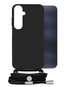 Mobilize Lanyard Gelly Case Telefoonhoesje Samsung Galaxy A25 5G Zwart