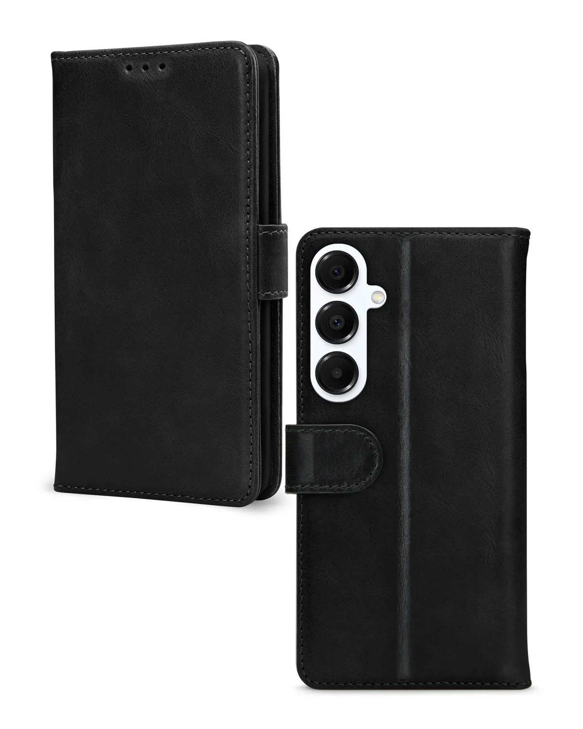 Mobilize Leather Wallet Case Telefoonhoesje Samsung Galaxy A16 4G-5G Zwart