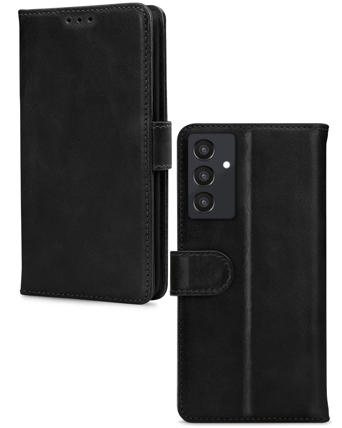 Mobilize Leather Wallet Case Telefoonhoesje Samsung Galaxy A25 5G Zwart
