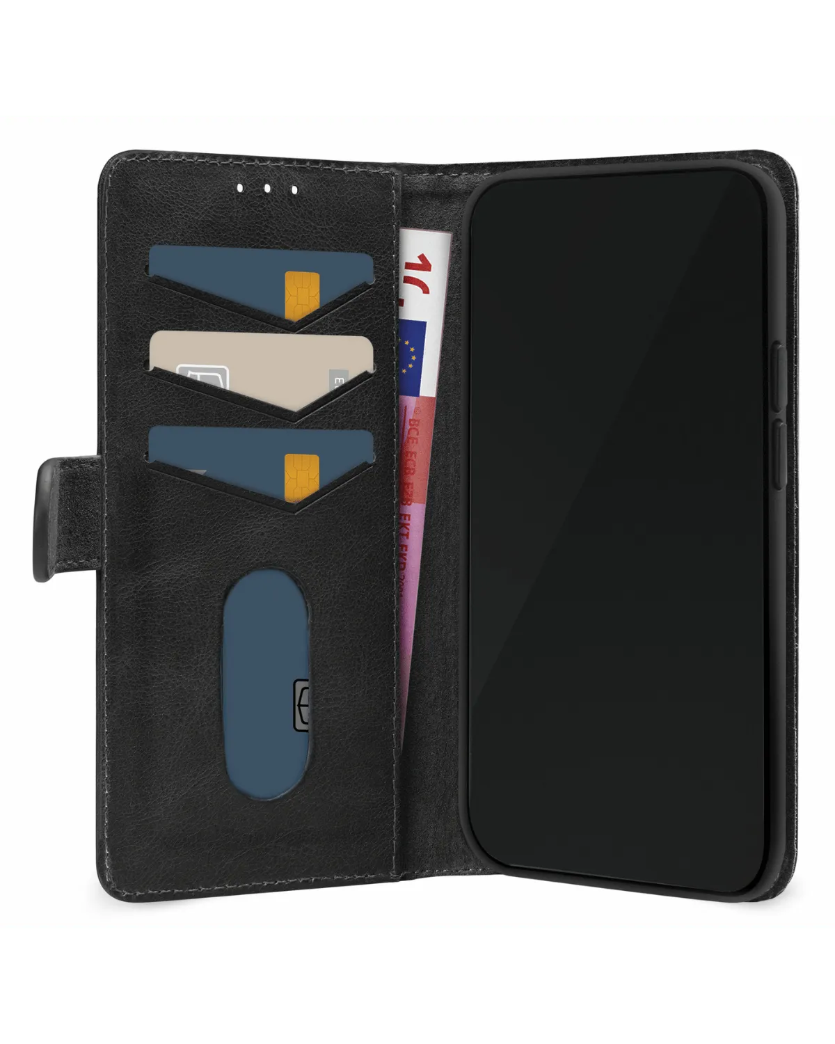 Mobilize Leather Wallet Case Telefoonhoesje Samsung Galaxy A35 5G Zwart