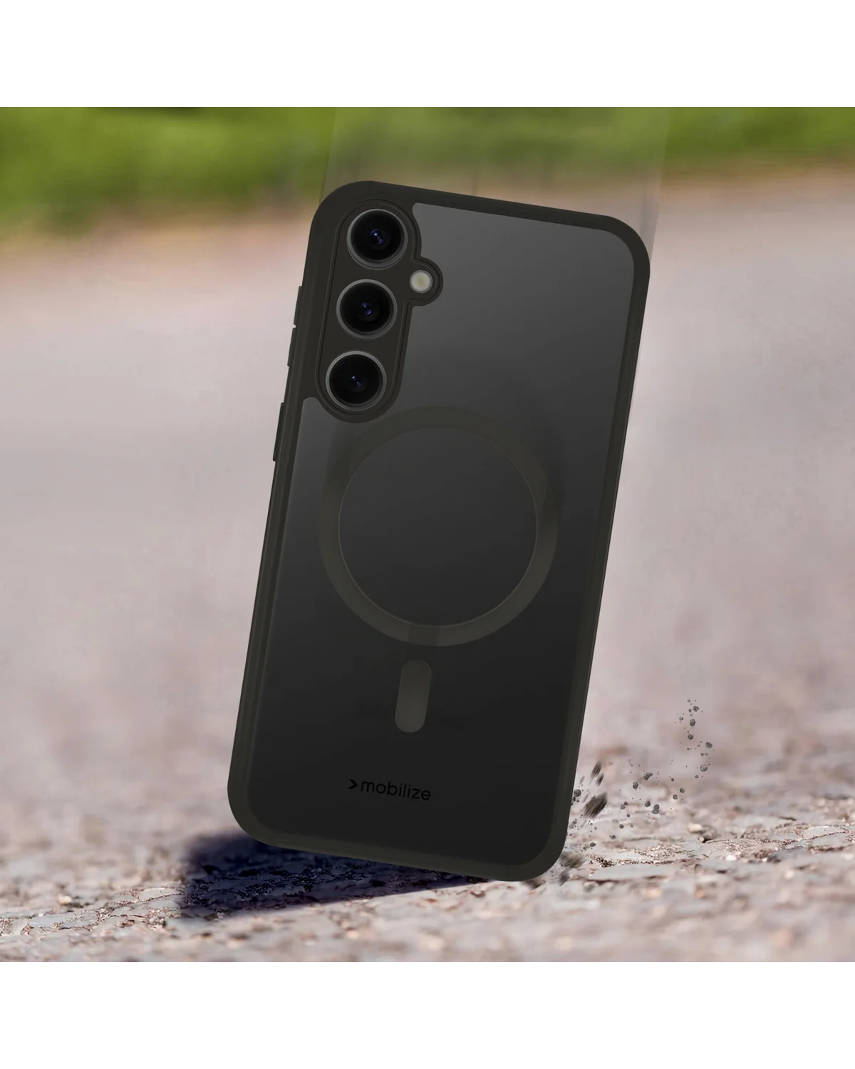 Mobilize Magsafe Compatibel Hybride Case Telefoonhoesje Samsung Galaxy A16 4G-5G Zwart