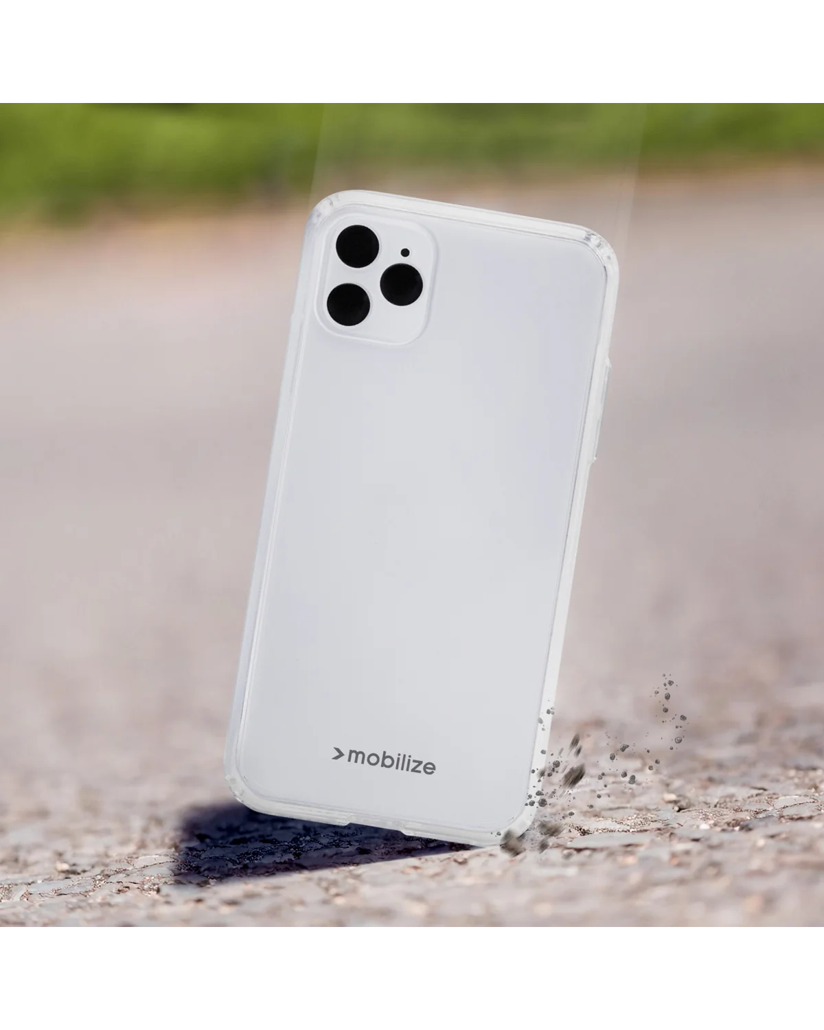 Mobilize Magsafe Compatibel Naked Protection Case Telefoonhoesje Apple iPhone 16 Transparant