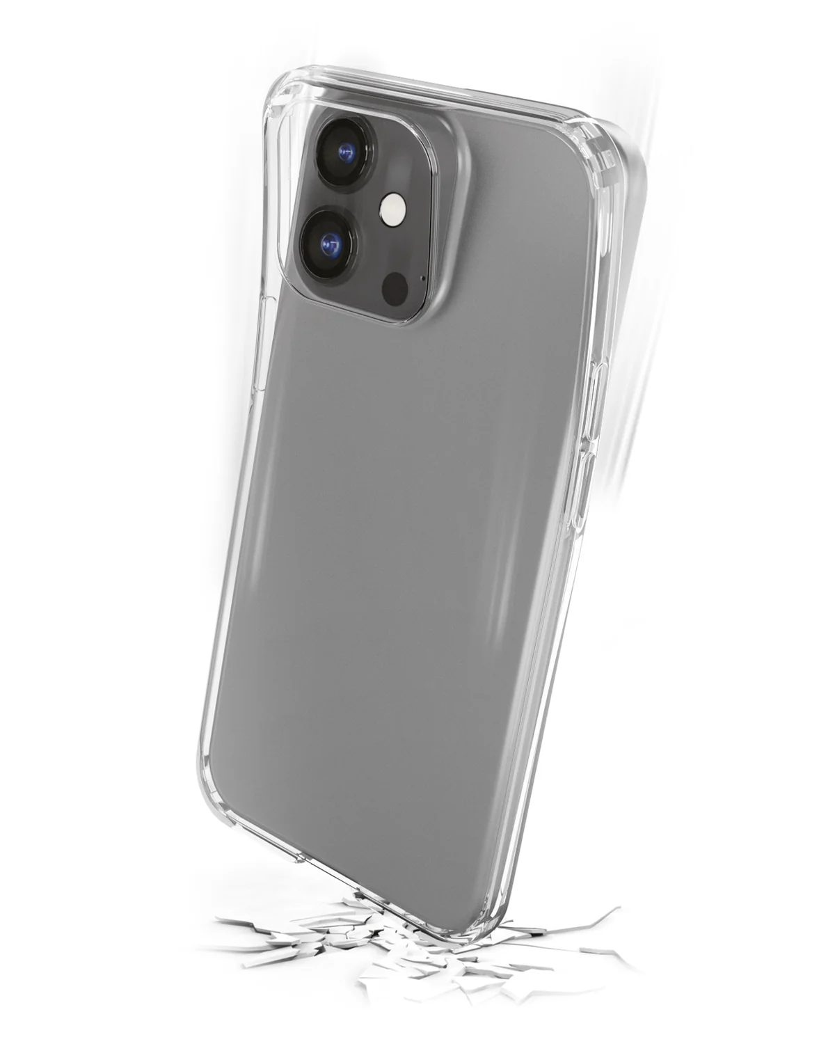 Mobilize Naked Protection Case Telefoonhoesje Apple iPhone 16e Transparant