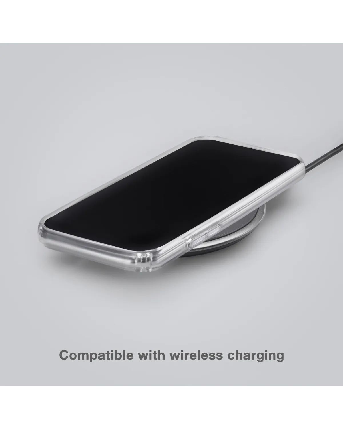 Draadloos opladen compatibel met de Mobilize Naked Protection case voor Samsung Galaxy S24 5G.