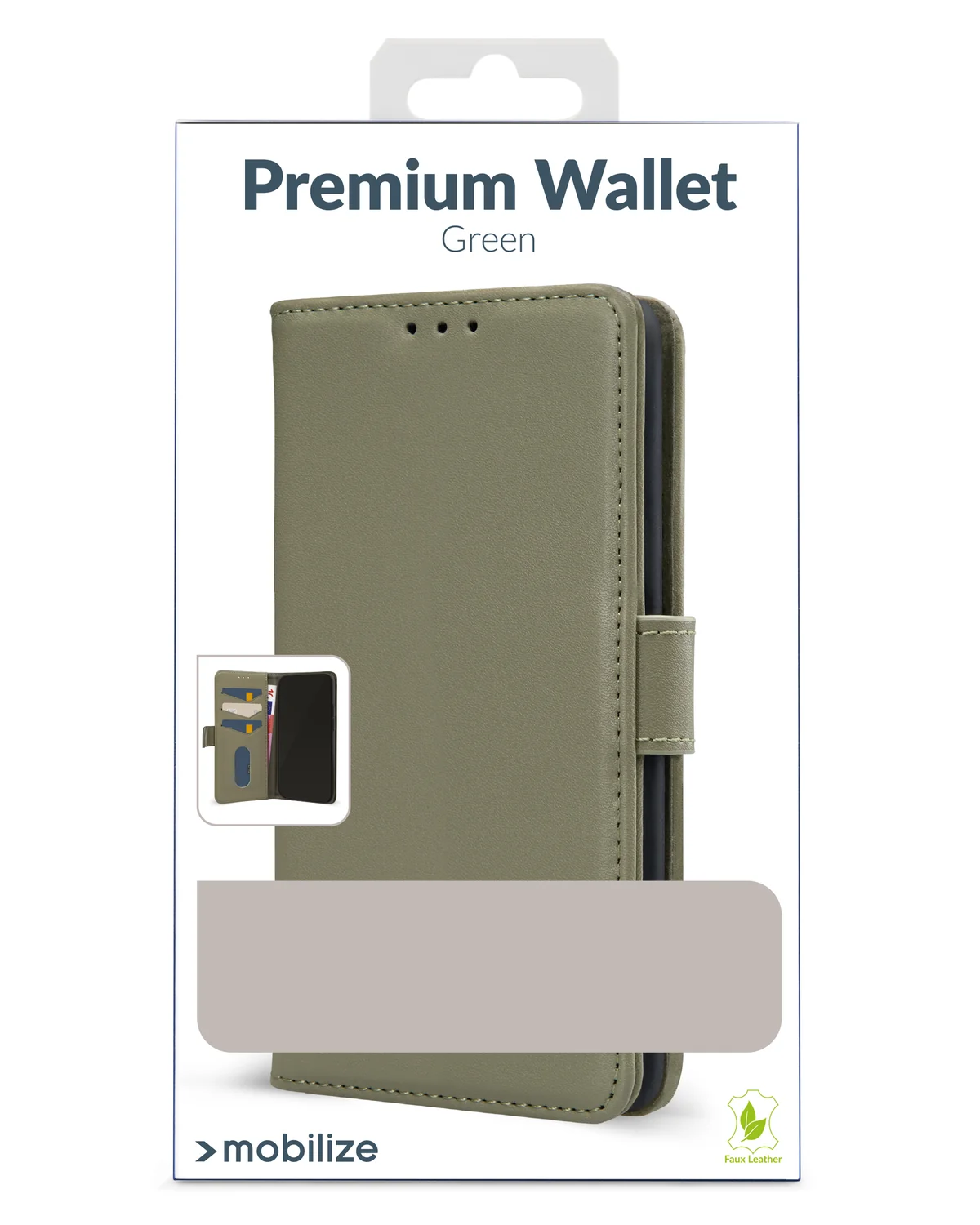 Mobilize Premium Gelly Wallet Book Case Telefoonhoesje Samsung Galaxy A16 4G-5G Groen