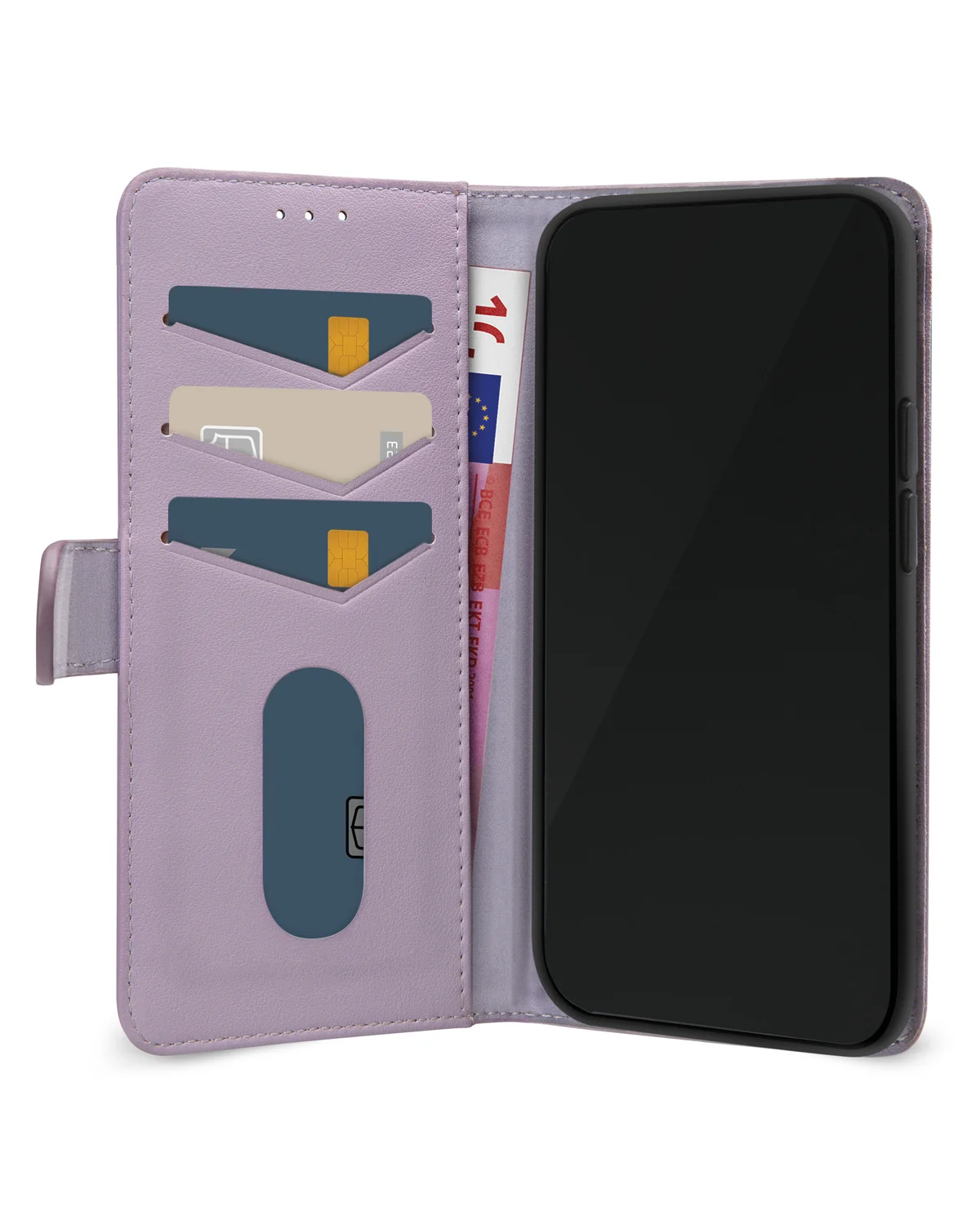 Mobilize Premium Gelly Wallet Book Case Telefoonhoesje Samsung Galaxy A16 4G-5G Paars