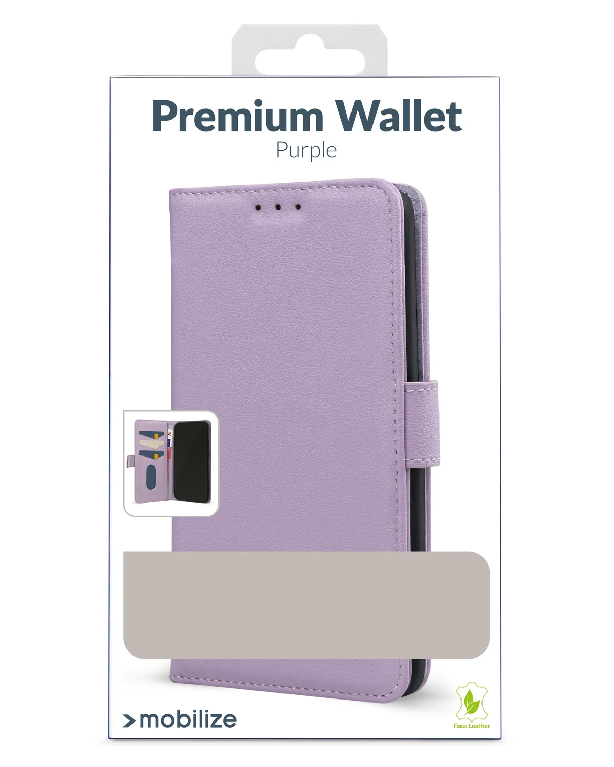 Mobilize Premium Gelly Wallet Book Case Telefoonhoesje Samsung Galaxy A16 4G-5G Paars