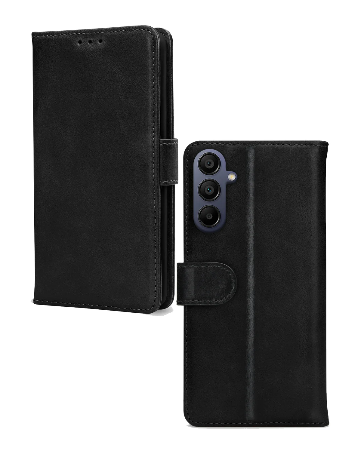Mobilize Premium Gelly Wallet Book Case Telefoonhoesje Samsung Galaxy A25 5G Zwart