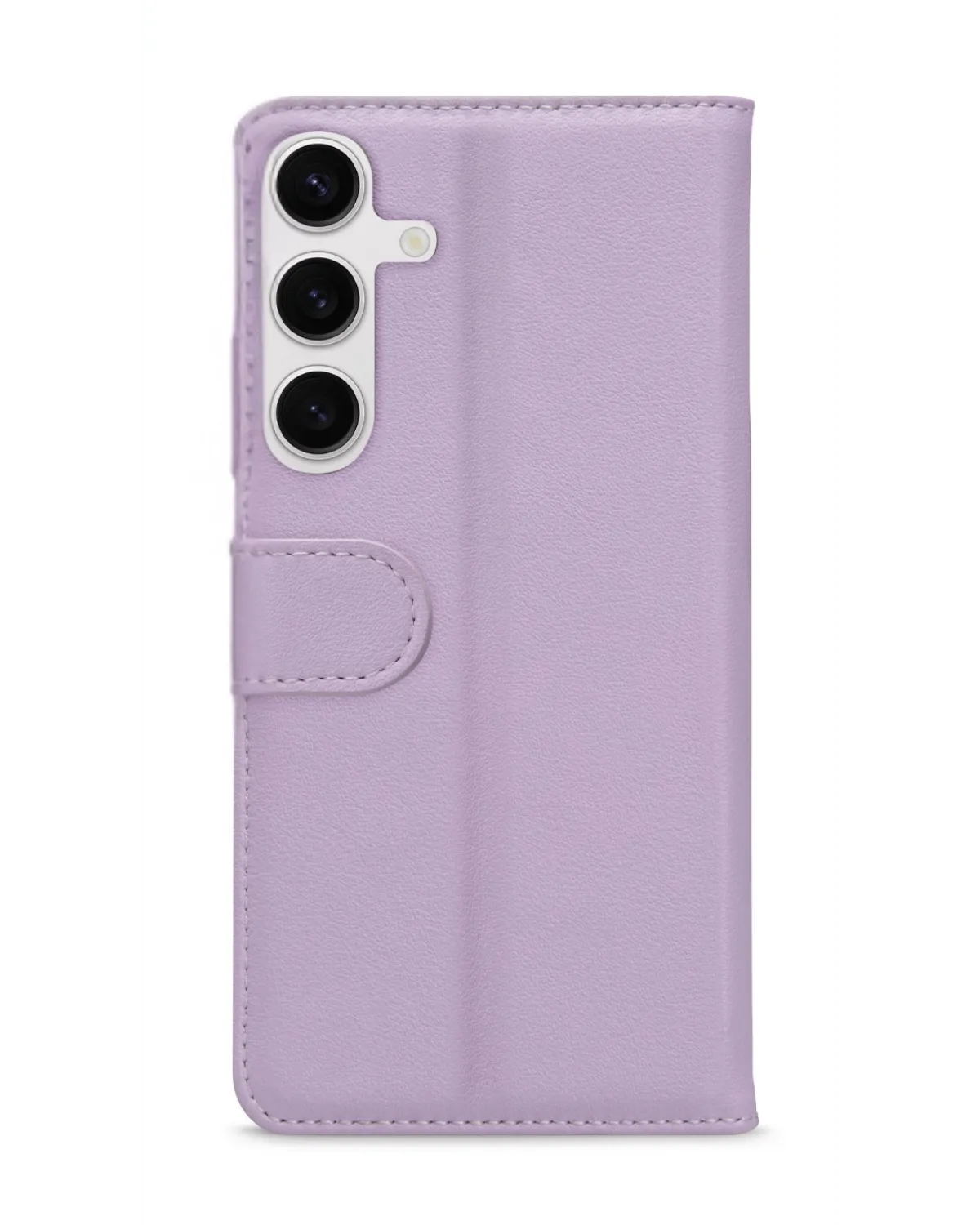 Achterzijde van de groene Mobilize Wallet Book Case voor Samsung Galaxy S24 Plus 5G met nauwkeurige uitsparingen voor camera’s.