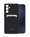 Mobilize Rubber Gelly Card Case Soft Telefoonhoesje Samsung-Galaxy A15 4G-5G Mat Zwart