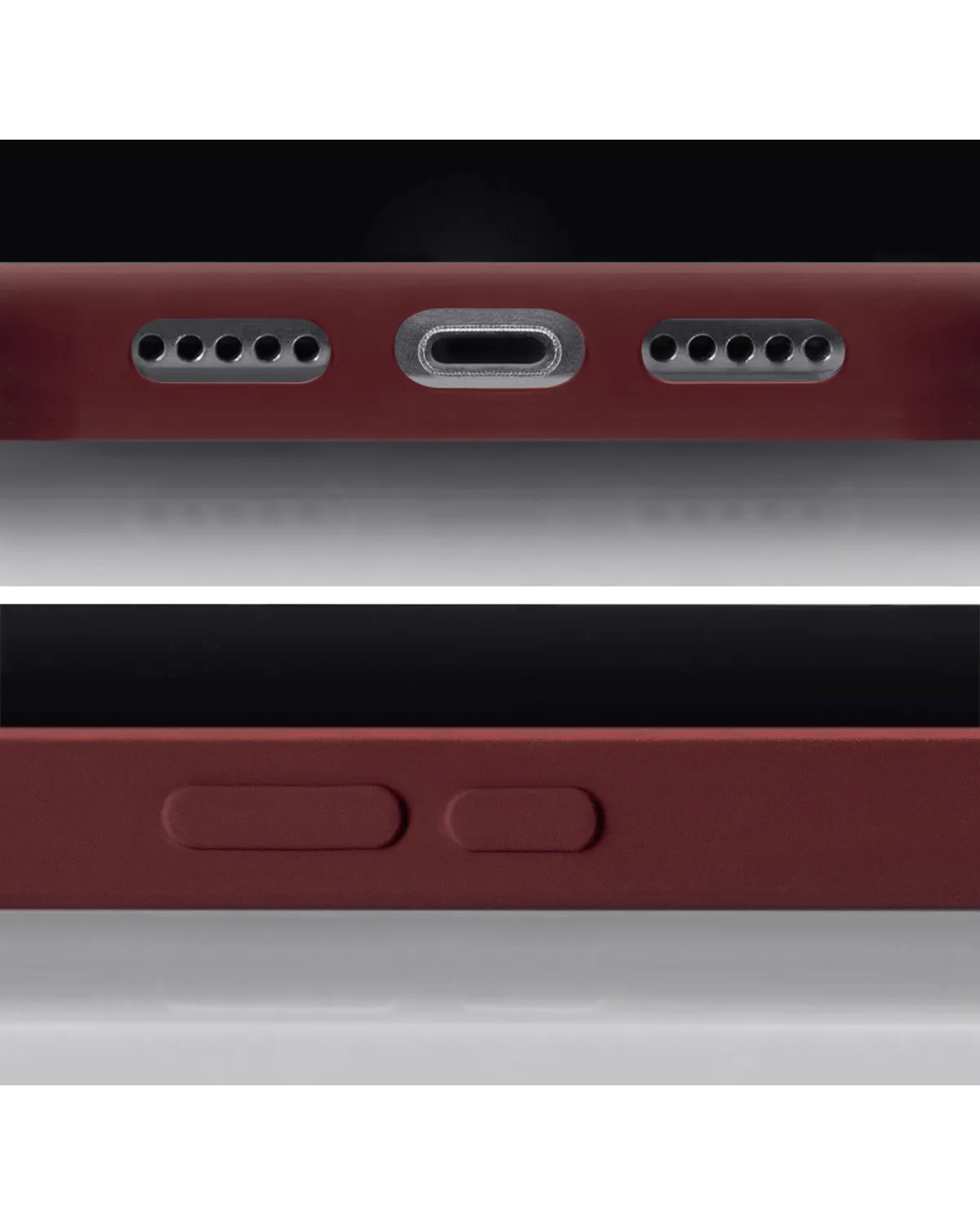 Mobilize Rubber Gelly Card Case Soft Telefoonhoesje Samsung Galaxy S24 Plus 5G Mat Bordeaux Rood