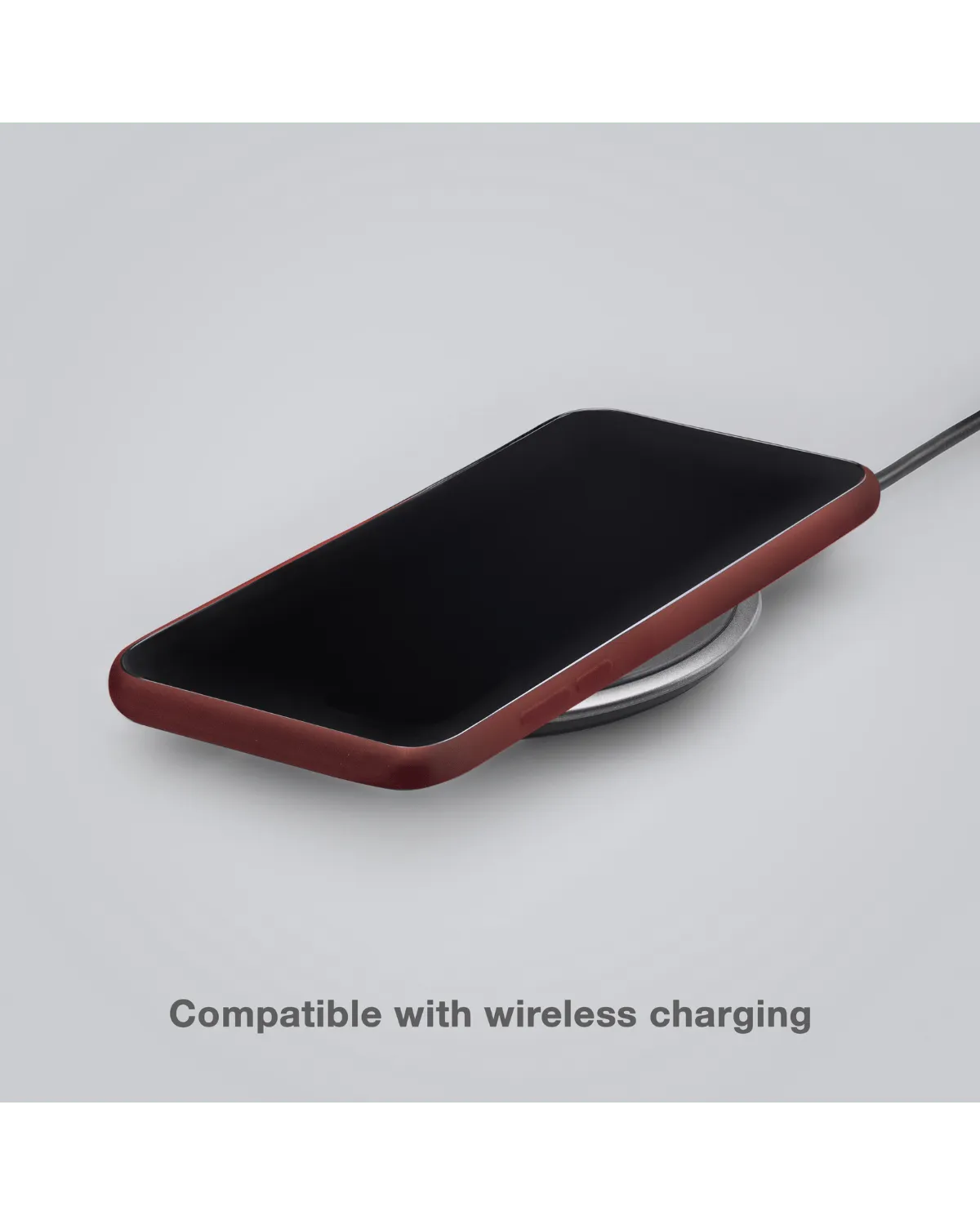 Mobilize Rubber Gelly Card Case Soft Telefoonhoesje Samsung Galaxy S24 Plus 5G Mat Bordeaux Rood