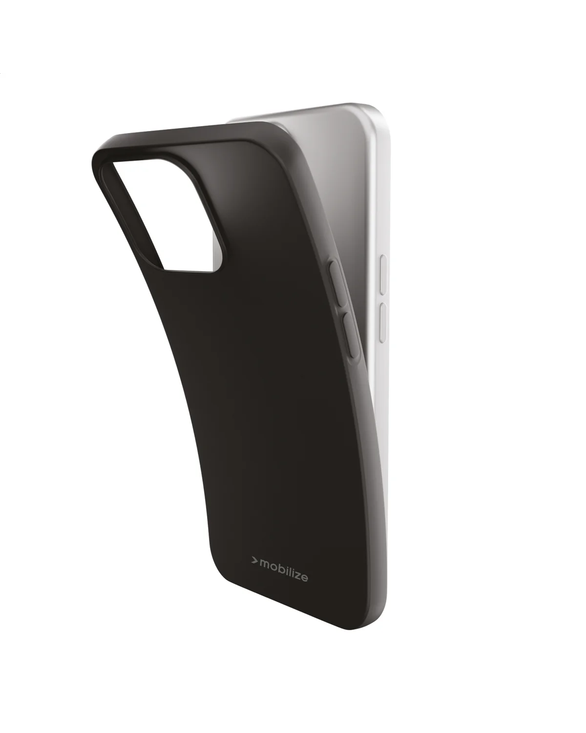 Mobilize Rubber Gelly Case Soft Telefoonhoesje Samsung-Galaxy A25 5G Mat Zwart