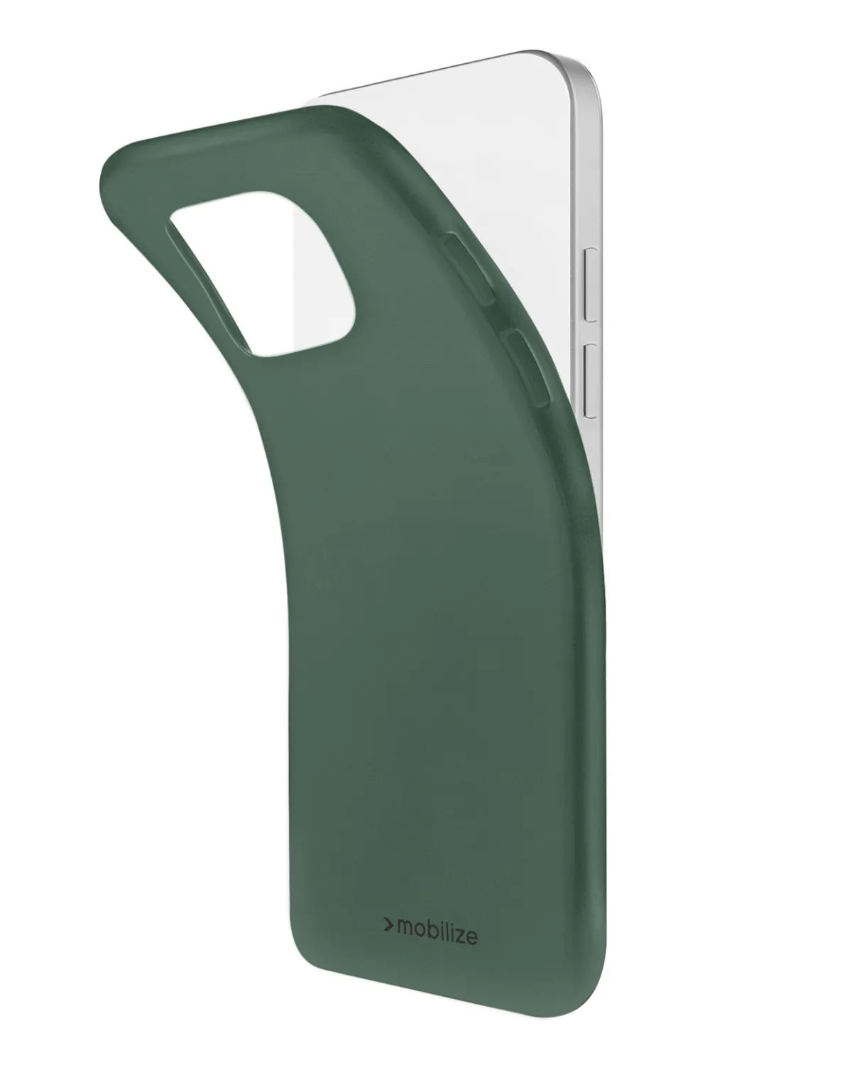 Mobilize Rubber Gelly Case Soft Telefoonhoesje Samsung-Galaxy A35 5G Mat Groen