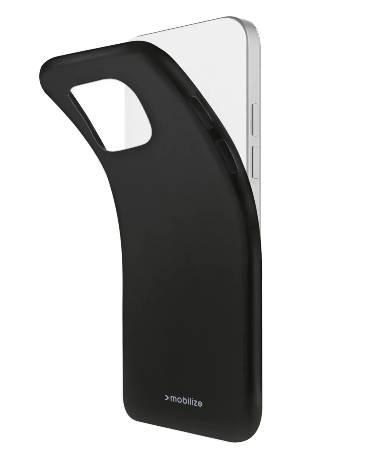 Mobilize Rubber Gelly Case Soft Telefoonhoesje Samsung-Galaxy A35 5G Mat Zwart