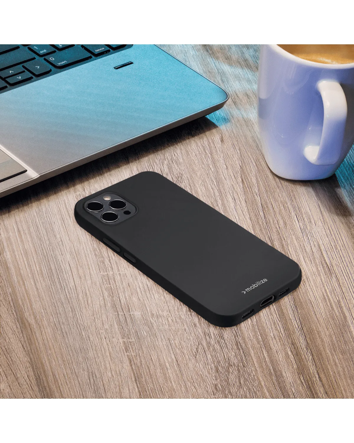 Mobilize Rubber Gelly Case Soft Telefoonhoesje Samsung-Galaxy A35 5G Mat Zwart