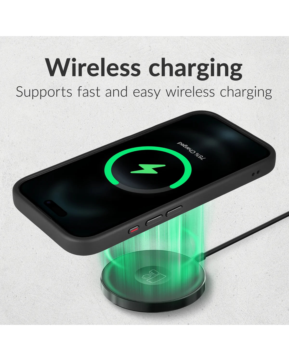 Mobilize MagSafe Compatibel Hybride Pro Hoesje (Case) met Camera Stand – Apple iPhone 17 Pro – Zwart