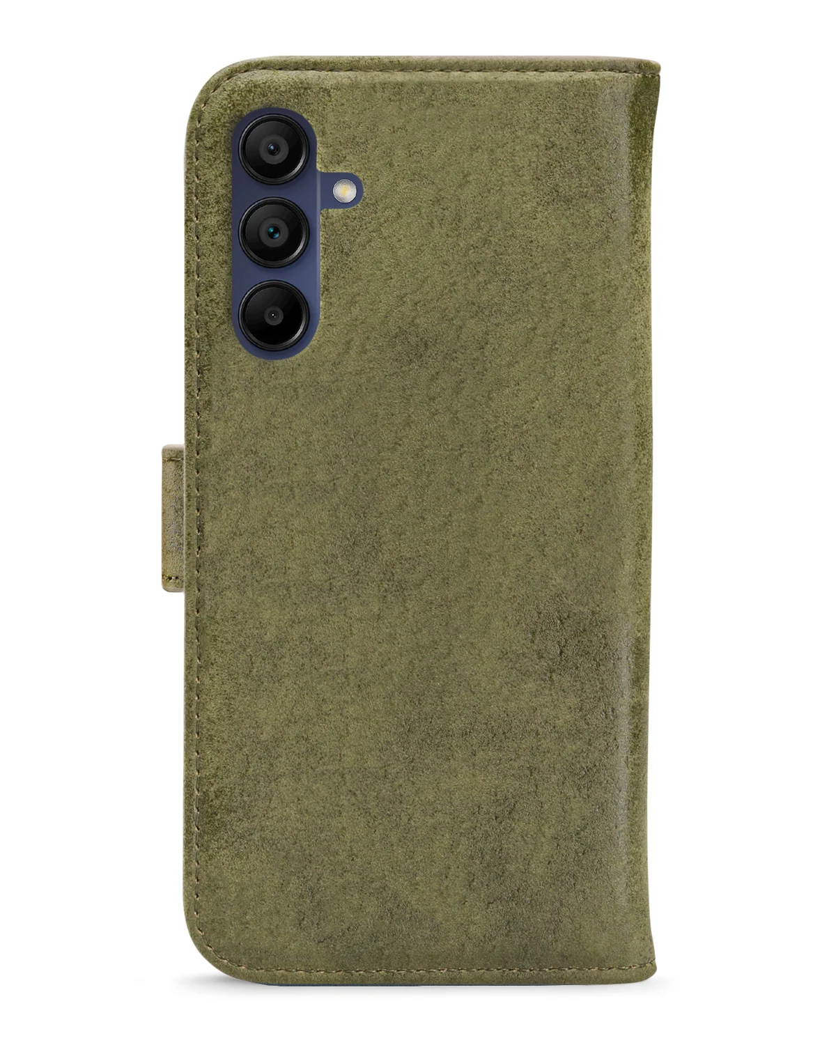 My Style Flex Wallet Telefoonhoesje Samsung Galaxy A15 4G-5G Olijf