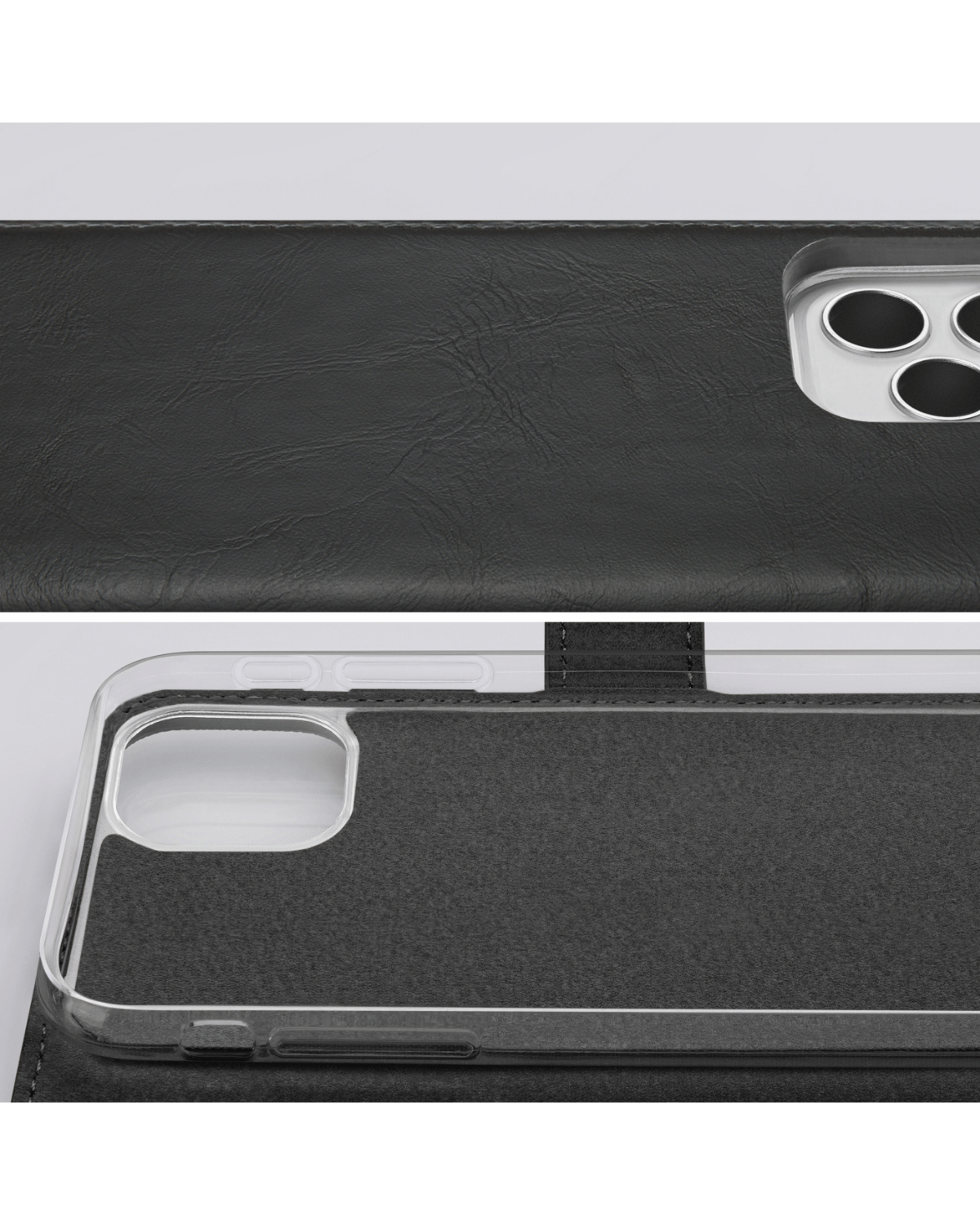 My Style Flex Wallet Telefoonhoesje Samsung Galaxy S24 Fe Zwart