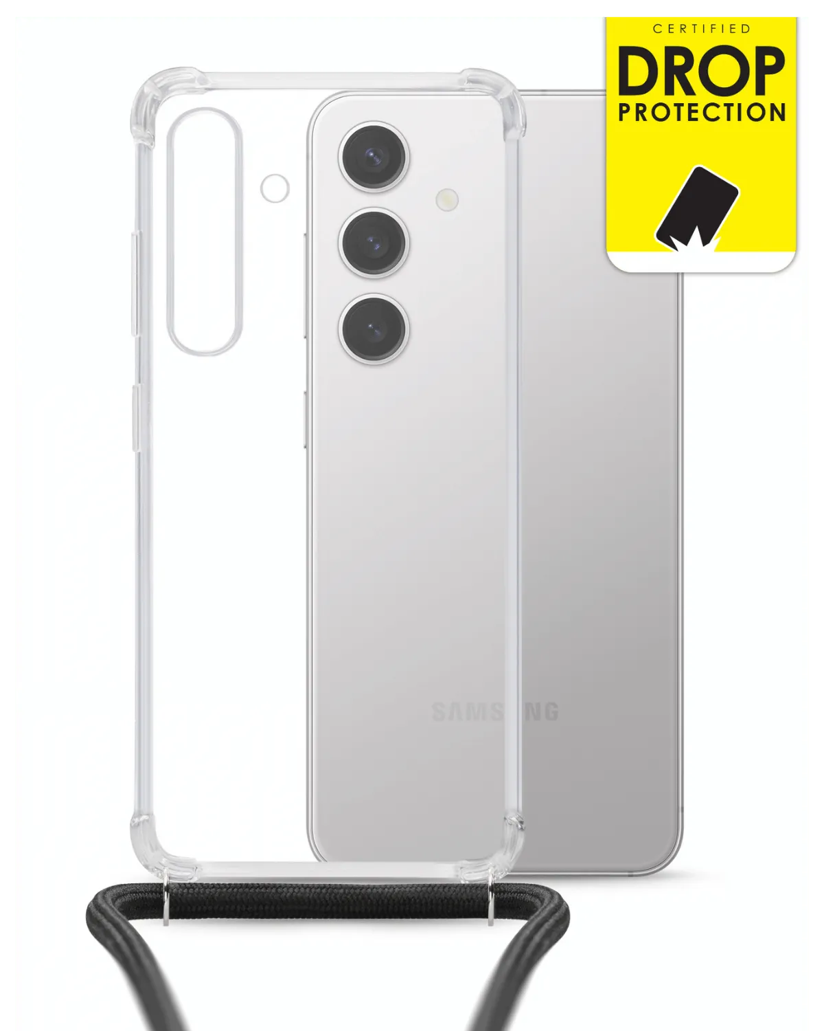 My Style Loop Case Telefoonhoesje Samsung Galaxy S24 Fe Transparant