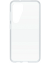 Transparante Otterbox React Series Case voor Samsung Galaxy S25 5G, slank en schokbestendig ontwerp.