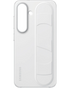 Achterkant van de Samsung Standing Grip Case zonder Galaxy S25 5G, met stevige pasvorm en grip.