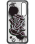 Afneembaar design van de Samsung Flipsuit Rugged Case voor de Galaxy S25 Plus 5G, met graffiti-print en stevige rand.