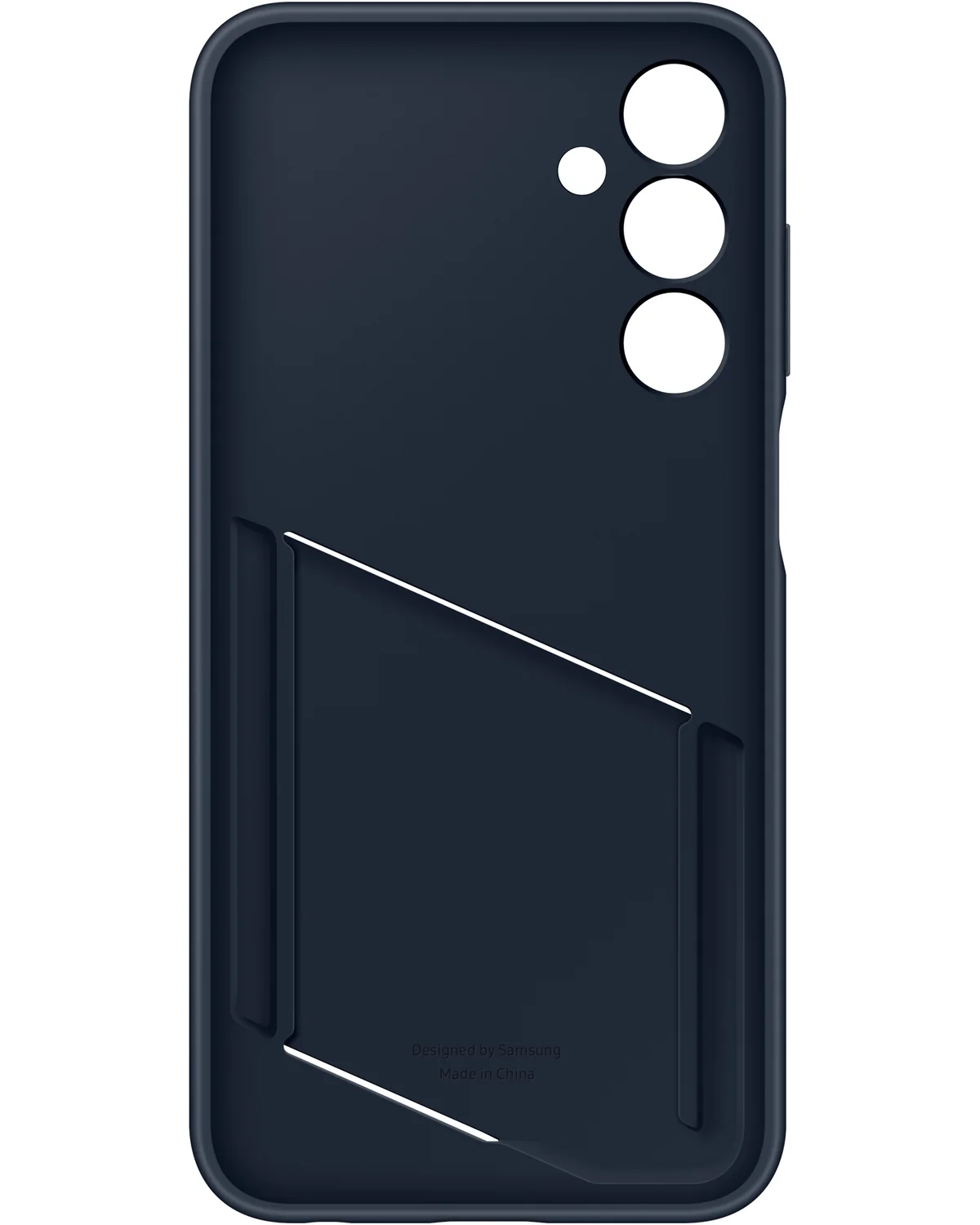 Samsung Ef-Oa256Tbegww Samsung Card Slot Case Telefoonhoesje Galaxy A25 5G Blauw-Zwart