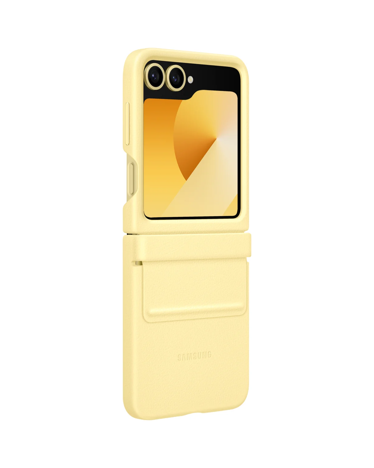 Samsung Ef-Vf741Pyegww Samsung Kindsuit Case Telefoonhoesje Galaxy Z Flip 6 Geel