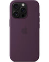 Apple Siliconen MagSafe Hoesje – Apple iPhone 16 Pro – Plum