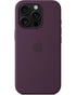 Apple Siliconen MagSafe Hoesje – Apple iPhone 16 Pro – Plum