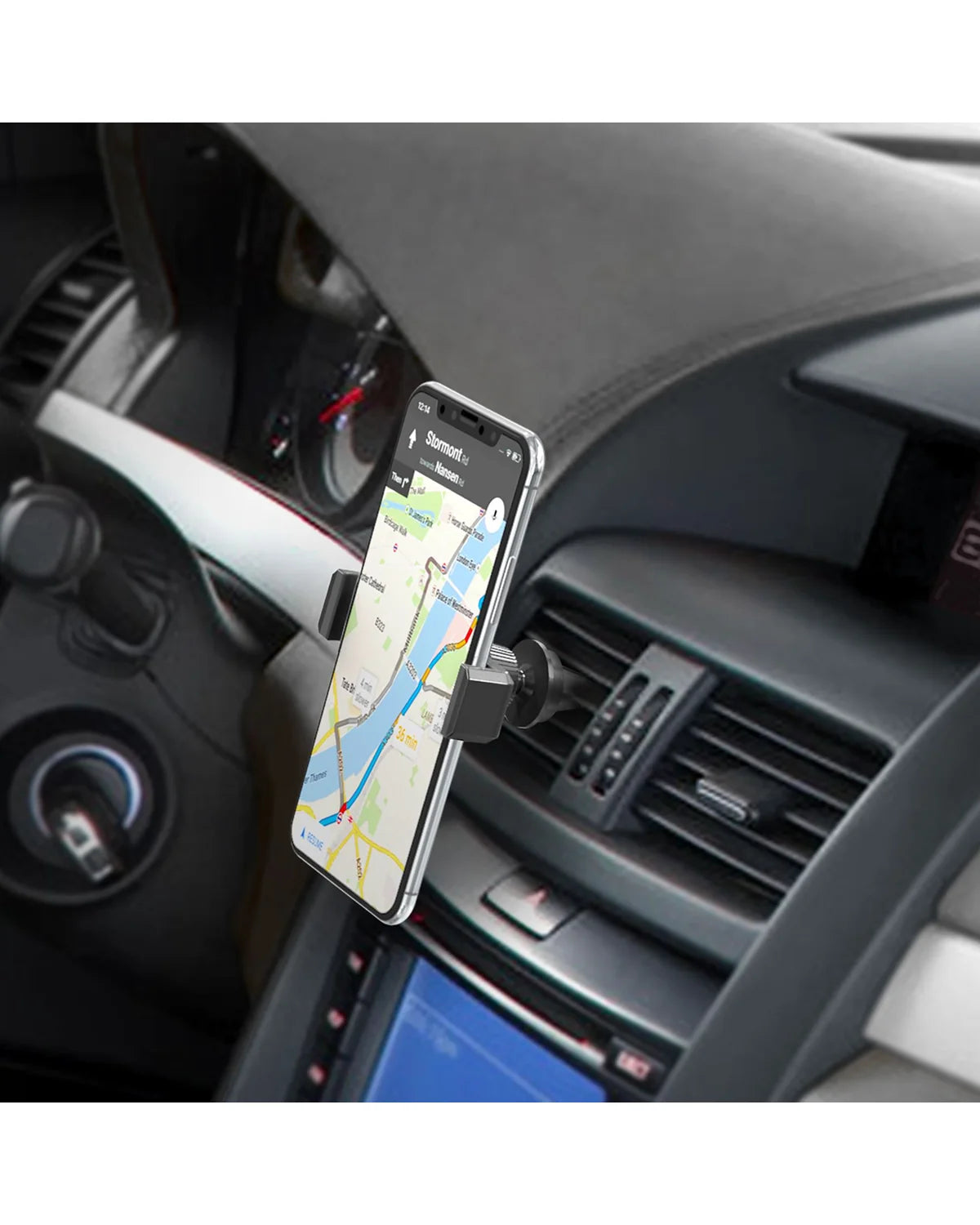 Celly MountVent Universele Smartphone Autohouder – Ventilatierooster – Zwart