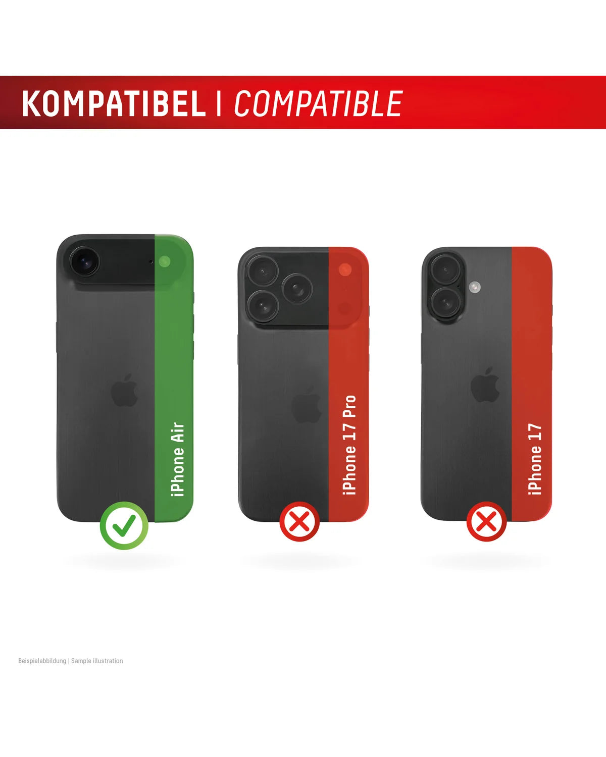 Displex CamGlass All-in-One Camera Screenprotector – Apple iPhone Air