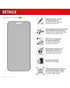 Displex Privacy Glass Full Cover Screenprotector – Apple iPhone 17 Pro Max