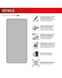 Displex Privacy Glass Full Cover Screenprotector – Samsung Galaxy S25 Edge 5G