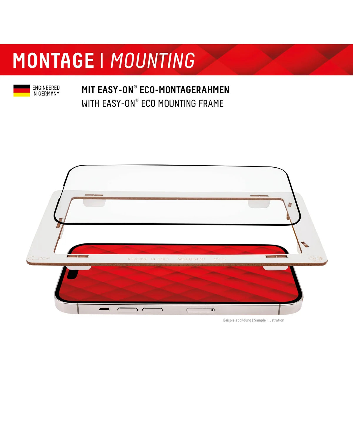 Displex Real Glass Full Cover Screenprotector – Apple iPhone 15 / 15 Pro