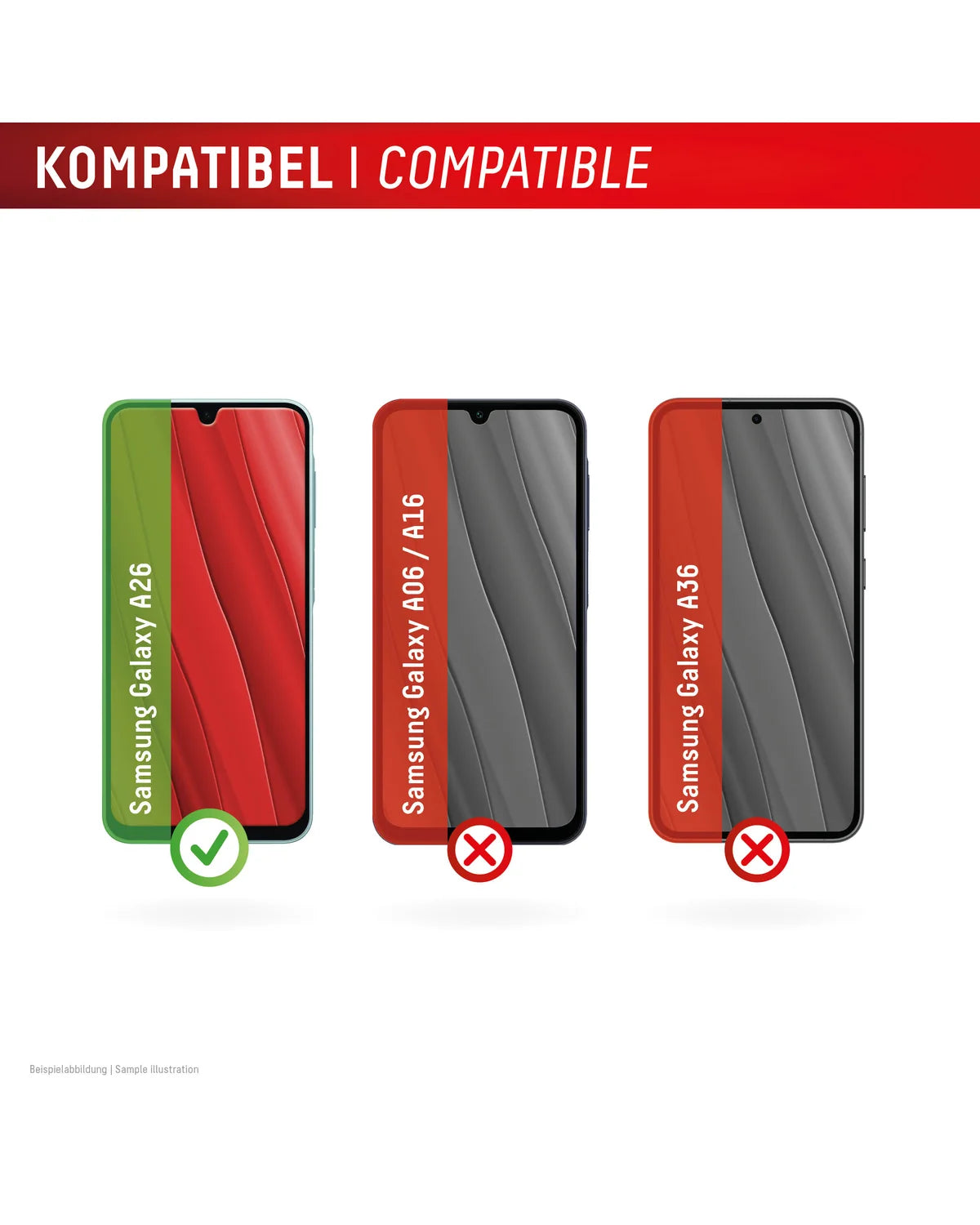 Displex Real Glass Screenprotector – Samsung Galaxy A26 5G