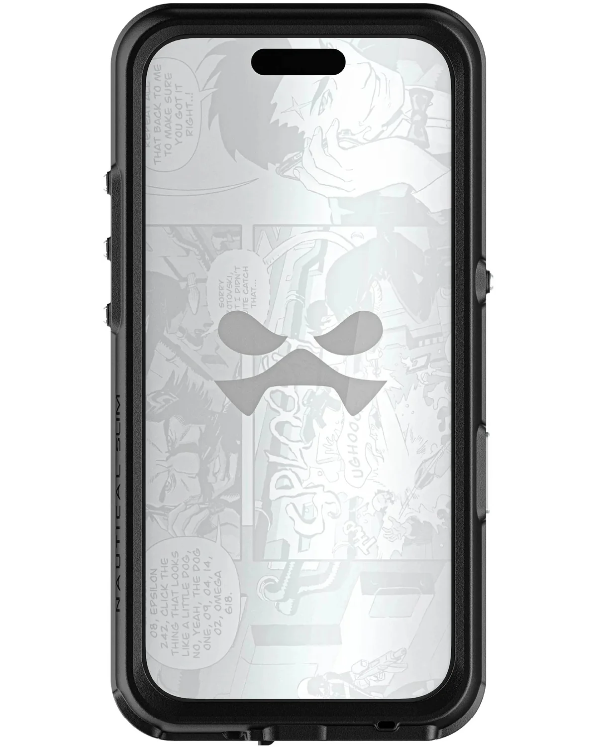 Ghostek Nautical Slim Waterproof MagSafe Case Telefoonhoesje Apple iPhone 16 Zwart