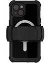 Ghostek Nautical Waterproof MagSafe Case Telefoonhoesje Belt Swivel Holster Apple iPhone 15 Zwart